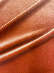 Velluto stretch ruggine