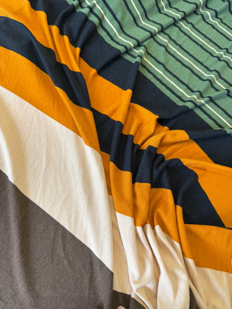 Scampolo jersey righe