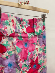 Gonna longuette fiori