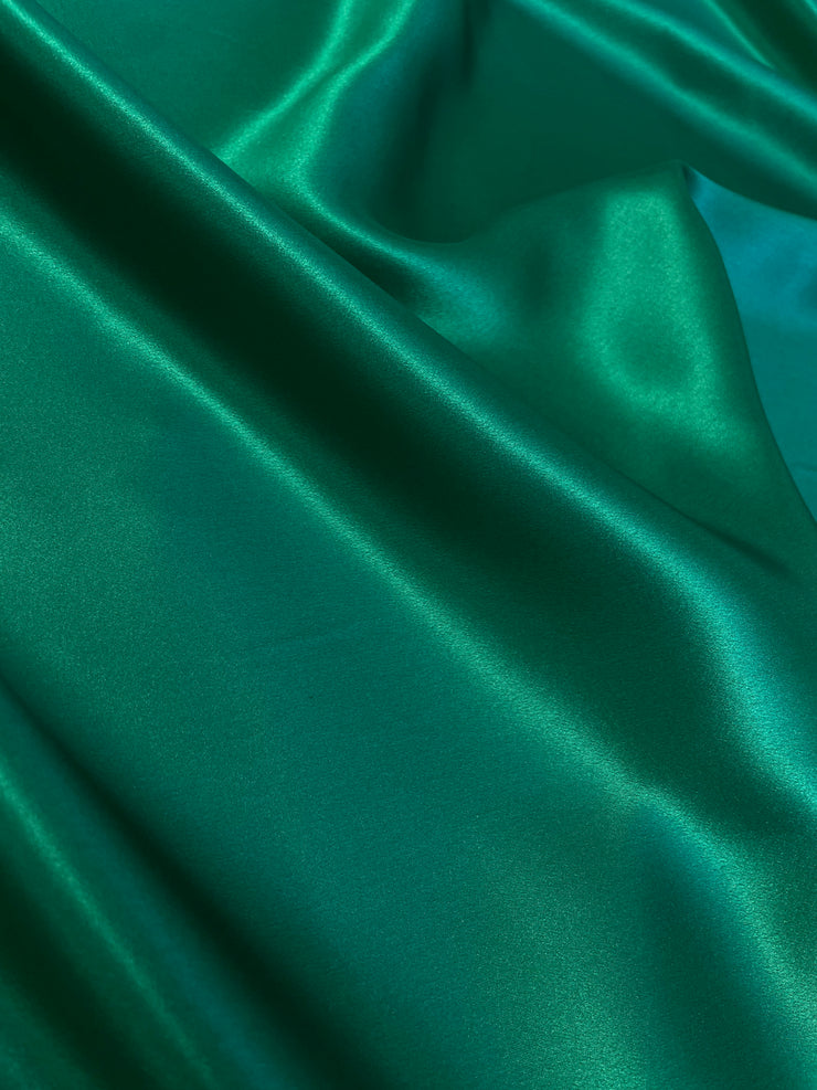 Raso verde smeraldo