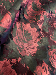 Tessuto jacquard rose