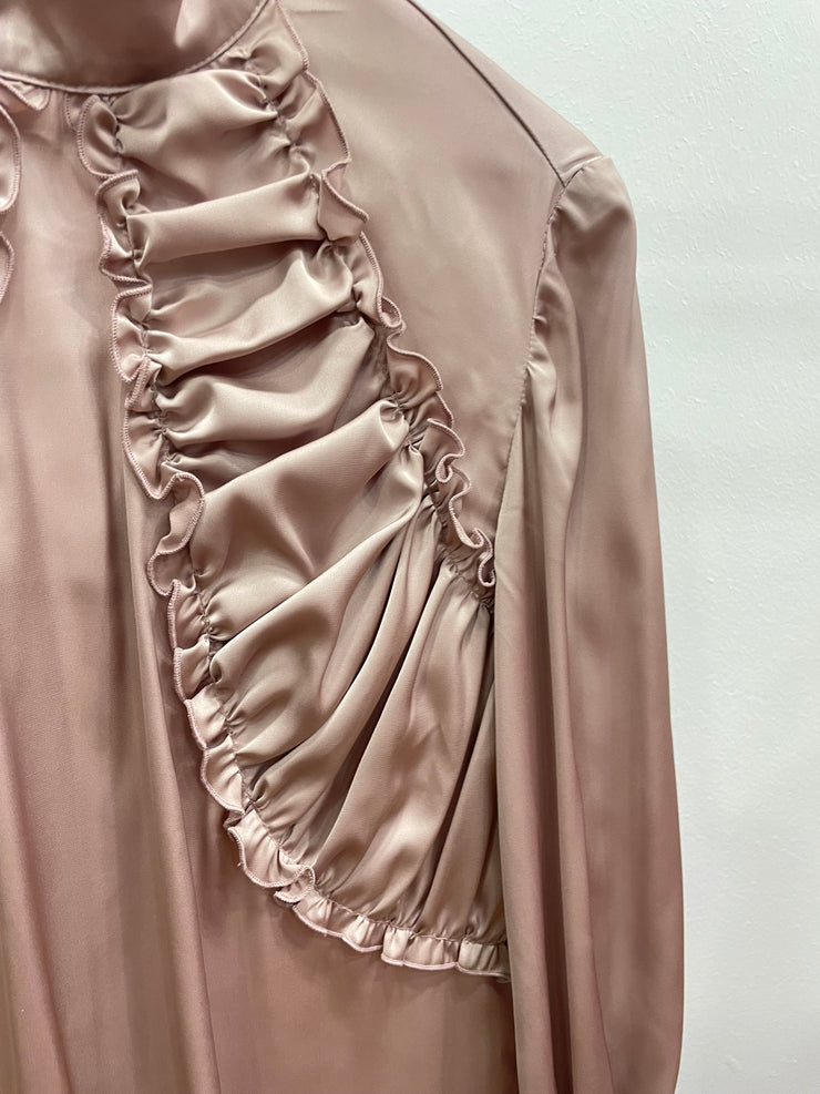Blusa raso rosa
