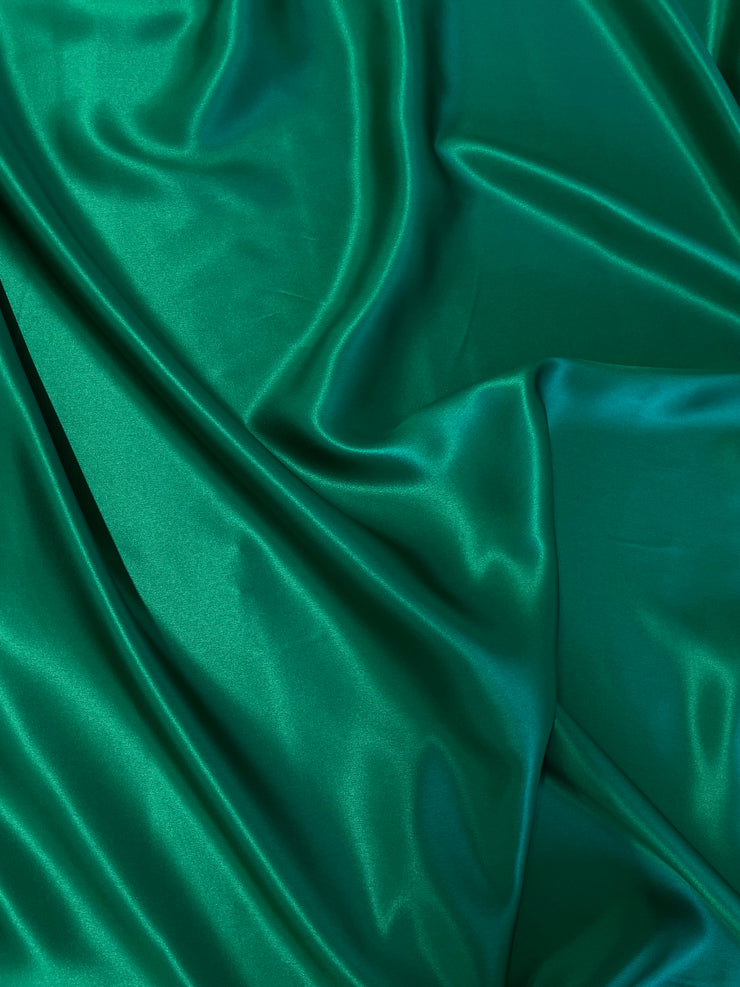 Raso verde smeraldo