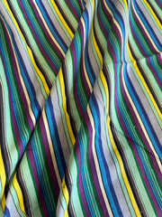 Cotone righe multicolor