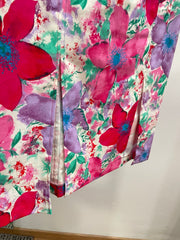 Gonna longuette fiori