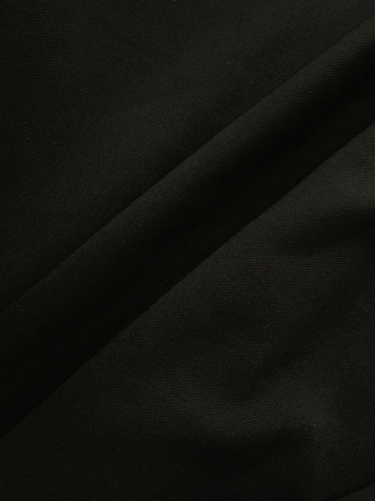 Tessuto stretch nero