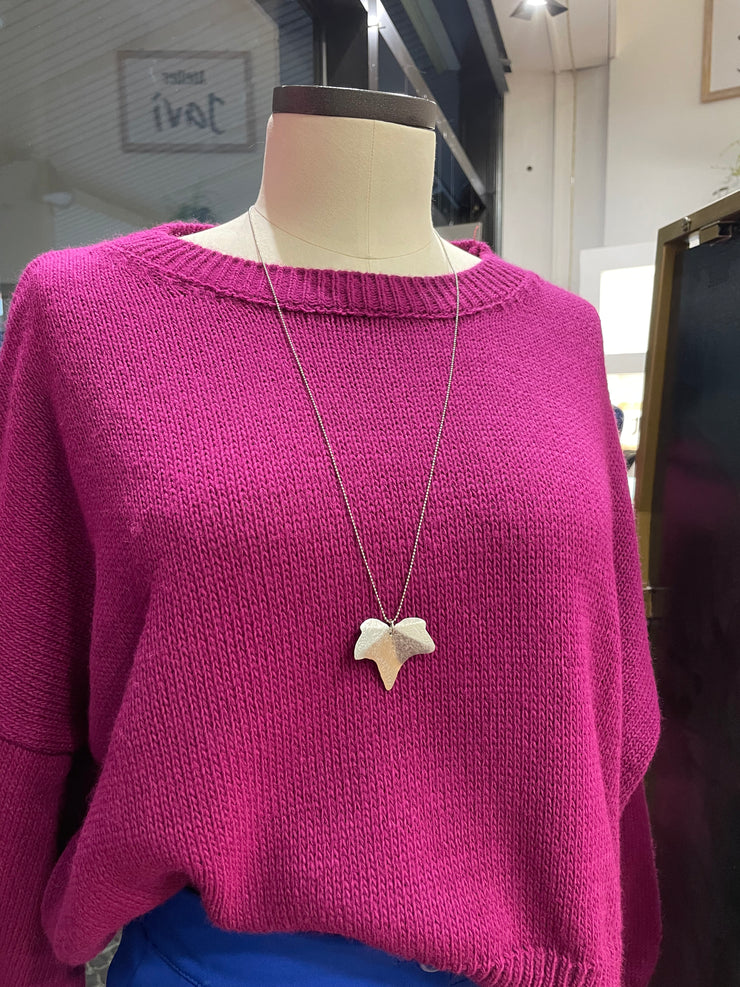 Collana artigianale edera